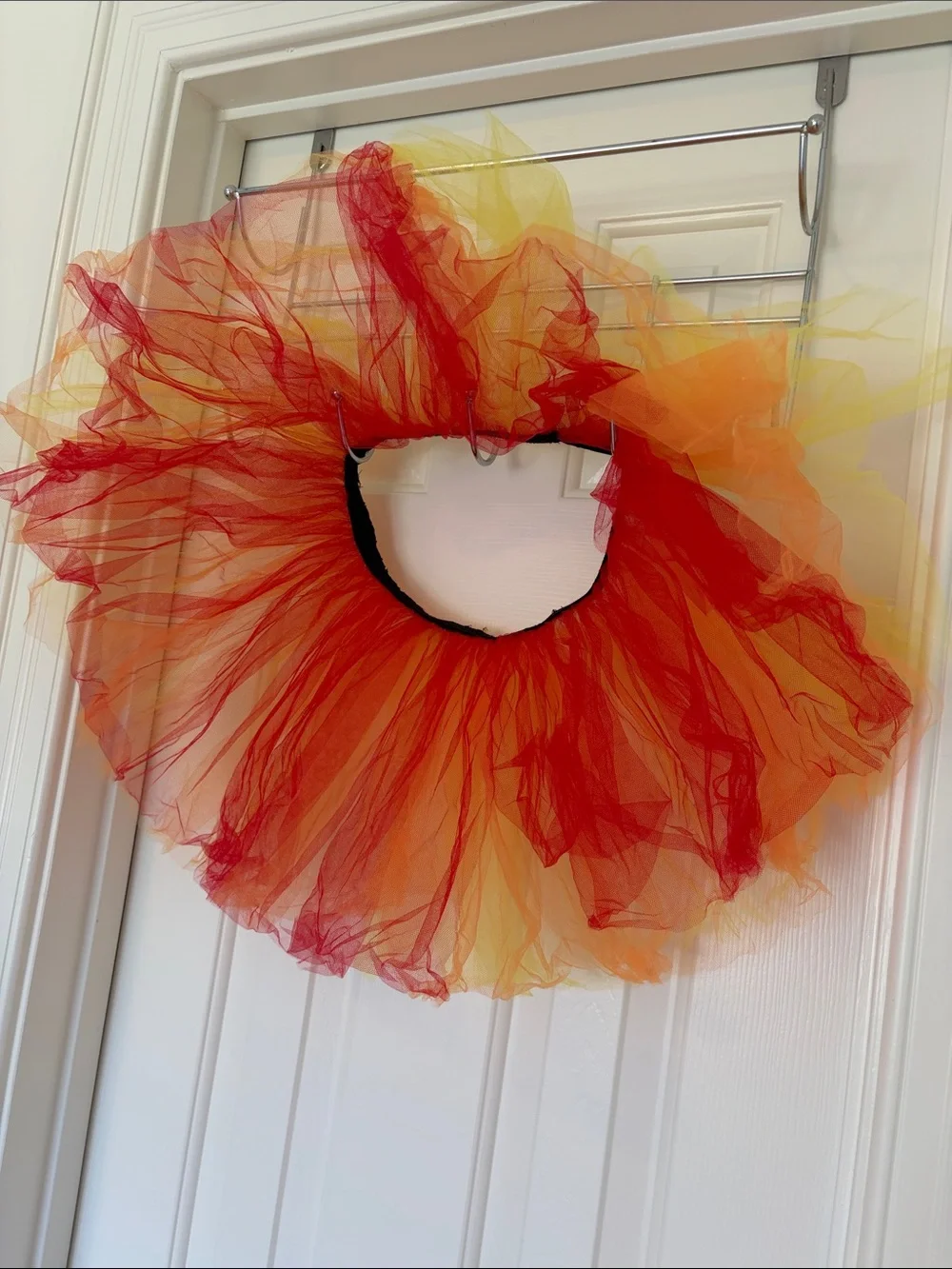 Small adult, Flame color Tutu Costume Skirt - Yellow & Orange